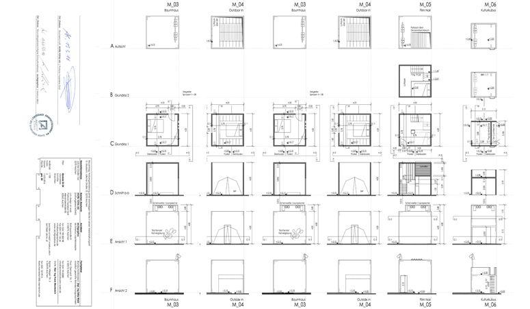 Archigraphus - Hotel Total | Bauantrag
