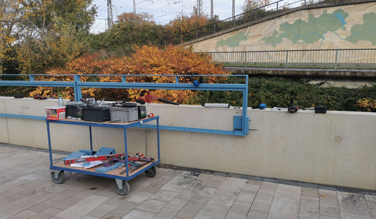 Archigraphus - Baustelle | Altstadtufer-Uferlufer